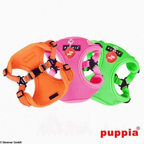 Neon Soft Puppia Hundegeschirr C, Gr. S / M / L - zum Schliessen ins Bild klicken